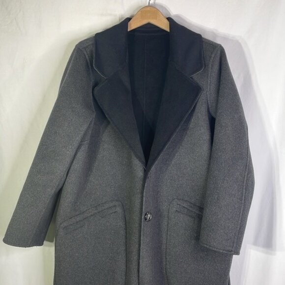 Universal Standard reversible, double faced luxe wool coat - Picture 13 of 16